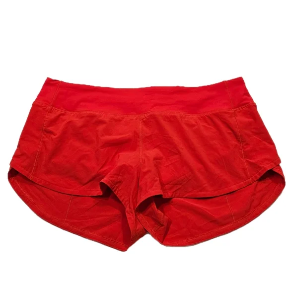 NWOT Lululemon Speed Up Short 2.5" (Carnation Red) - Picture 6 of 13